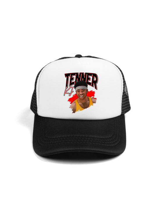 KJ Tenner Cartoon  Trucker Hat