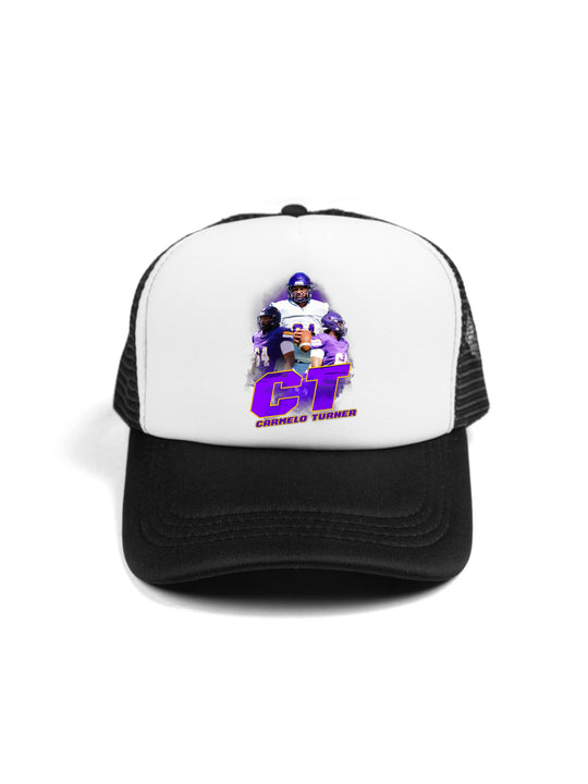 Carmelo Turner Initials Trucker Hat