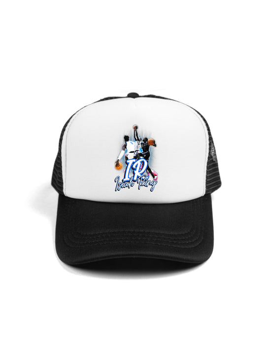 Isiah Ring Initials Trucker Hat