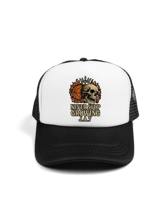Never Stop Growing JA7 Trucker Hat