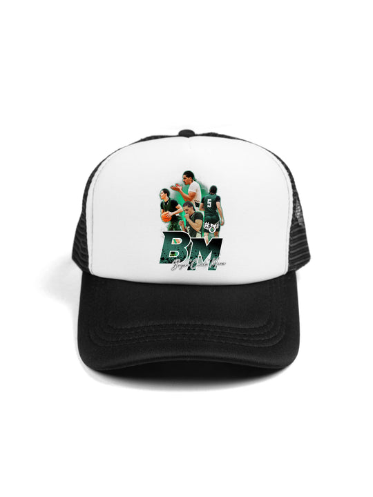 Bryan Mora Initials Trucker Hat