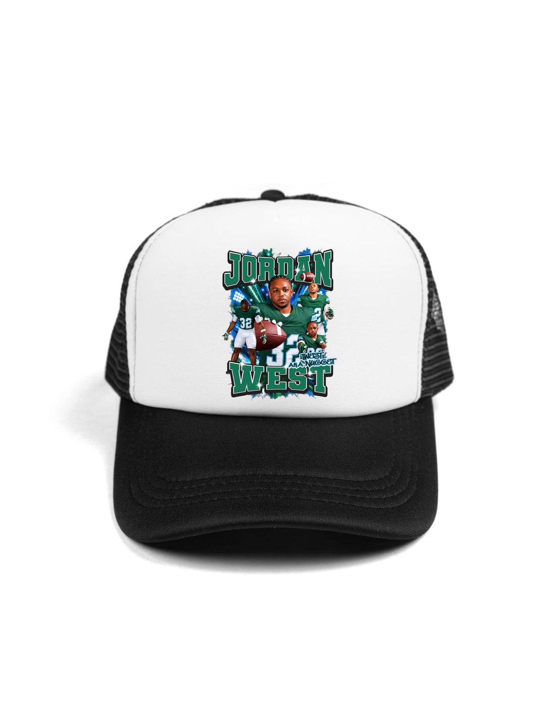 Jordan West Collage Trucker Hat