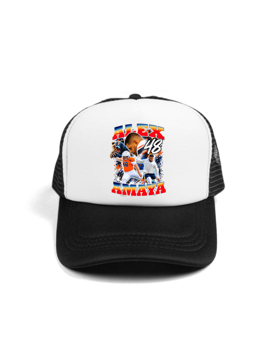 Alex Amaya Collage Trucker Hat