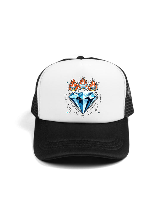 zerrick harris rhinestone Trucker Hat