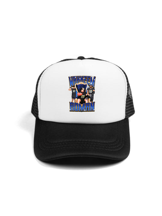 Wahkeem Roman Collage Trucker Hat