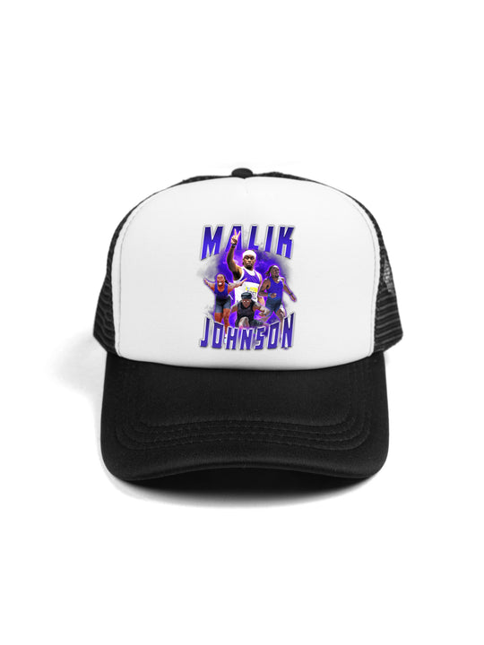 Malik Johnson Collage Trucker Hat