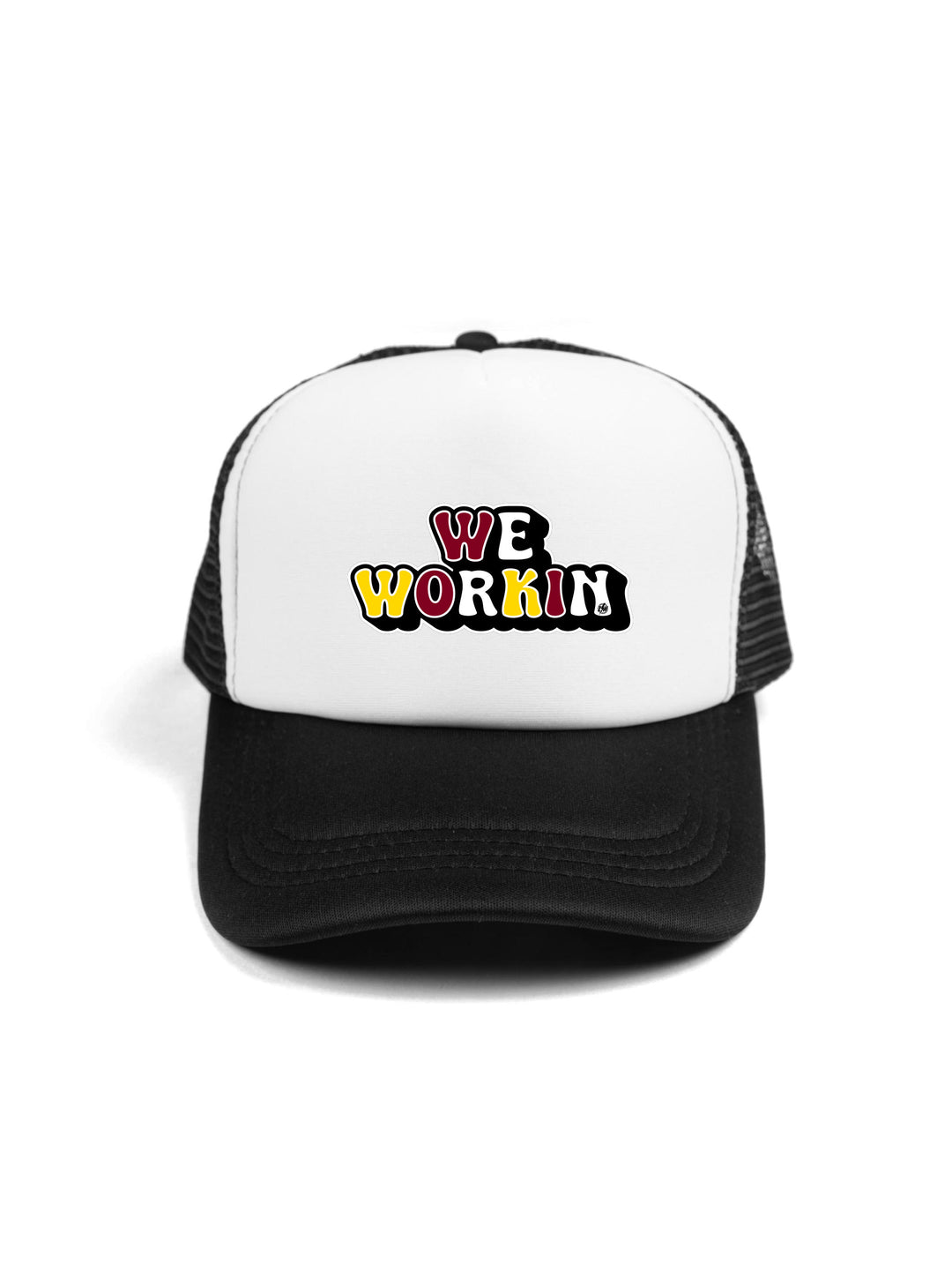 We Workin Alt Logo Trucker Hat