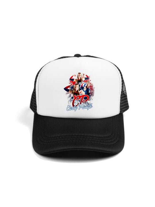 Carly Paugh Initials Trucker Hat