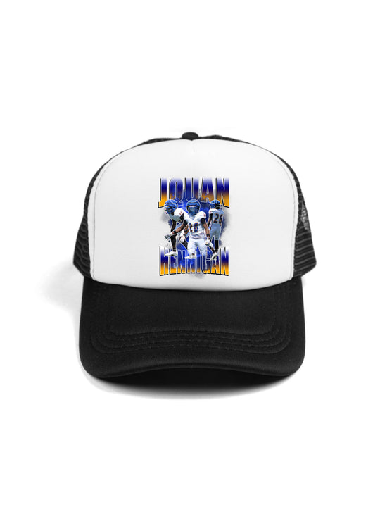 JQuan Hennigan Collage Trucker Hat