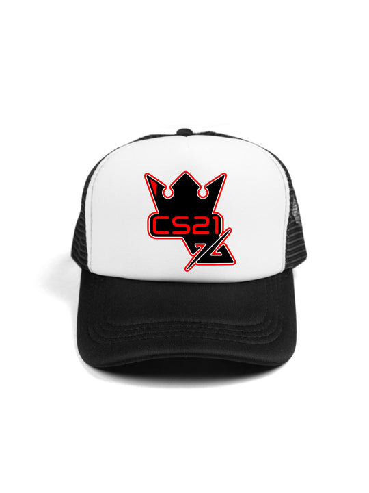 Connor Swider Logo Black Trucker Hat