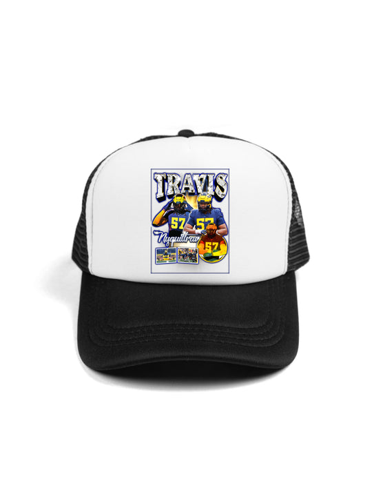 Travis Moten Collage Trucker Hat