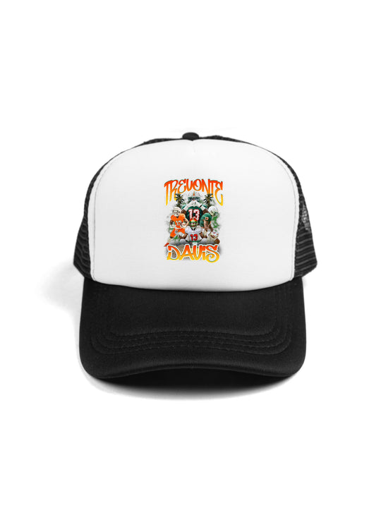 Trevonte Davis Collage Trucker Hat