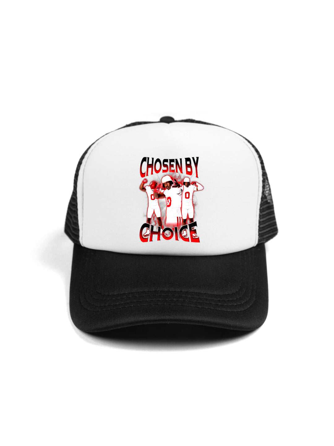 Emmanuel Choice Collage Trucker Hat