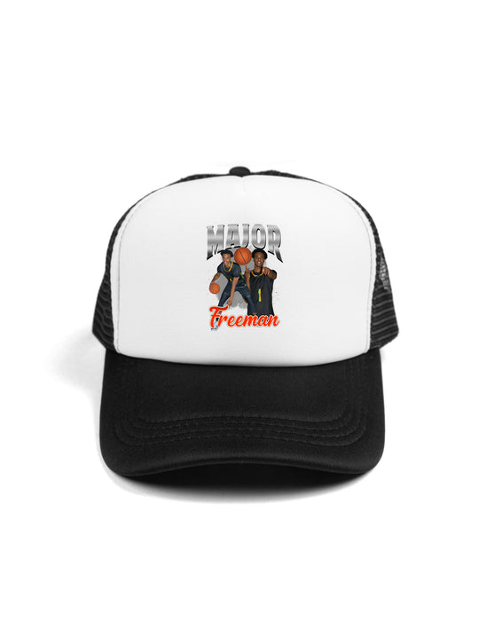 Major Freeman Collage Trucker Hat