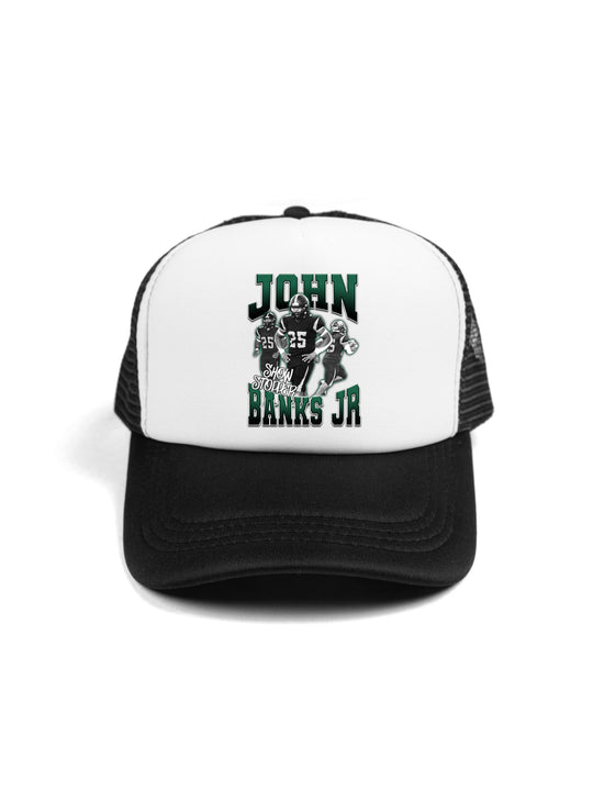 John Banks Jr Collage Trucker Hat