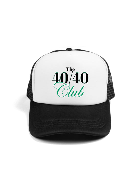 The 40 40 Club Logo Trucker Hat
