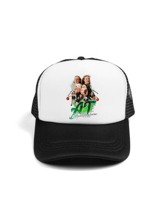 Anna and Amy Terrian Collage Trucker Hat