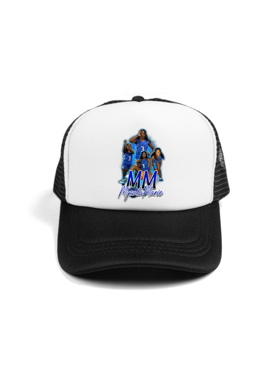 Mycala Marie Collage Trucker Hat
