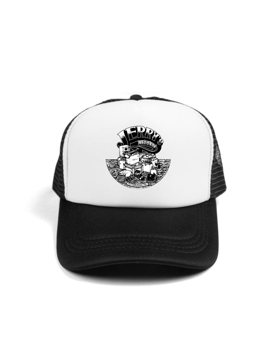 Jerry's fine used records Trucker Hat