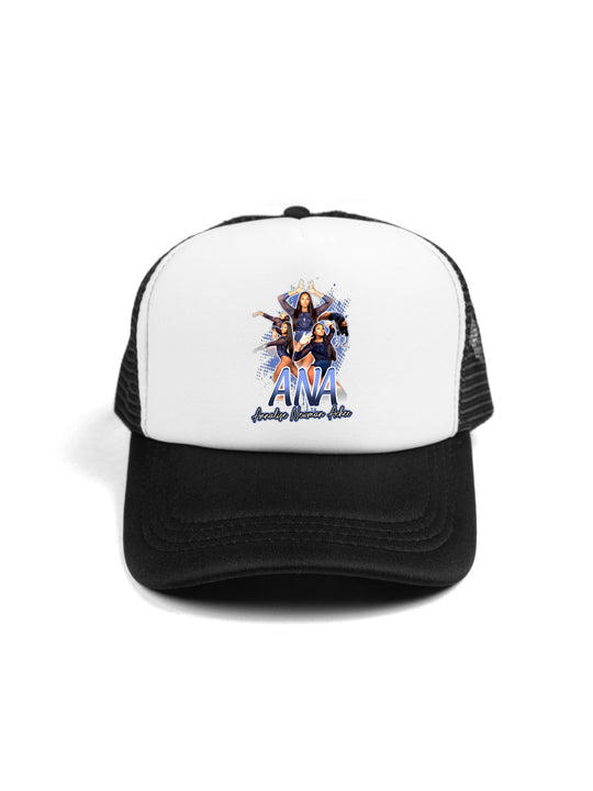 Annalise Newman Achee Initials Trucker Hat