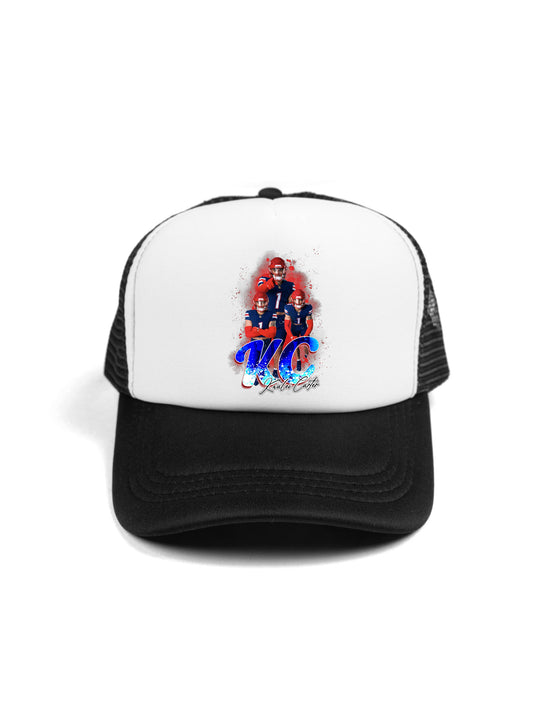 Kwalei Carter Initials Trucker Hat