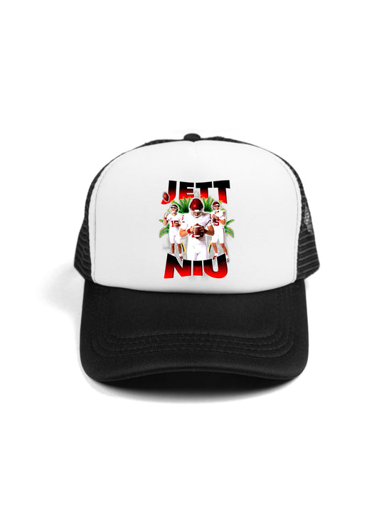 Jett Niu Collage Trucker Hat
