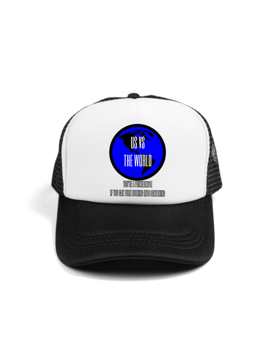 Us versus the World Trucker Hat
