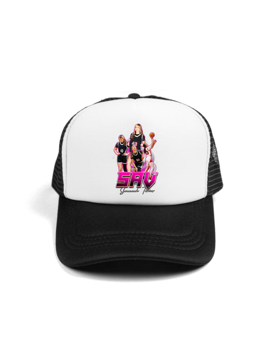 Savannah Tobias Collage Trucker Hat