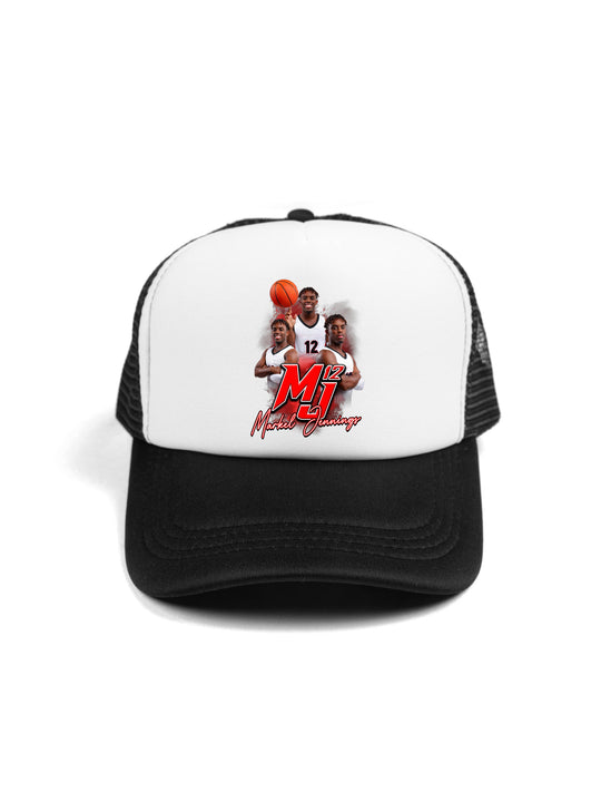 Markel Jennings Initials Trucker Hat