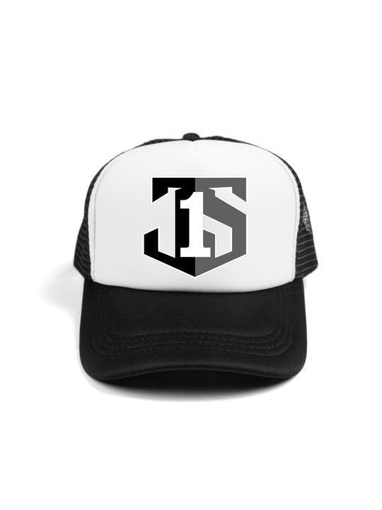 Justin Steers Logo Trucker Hat