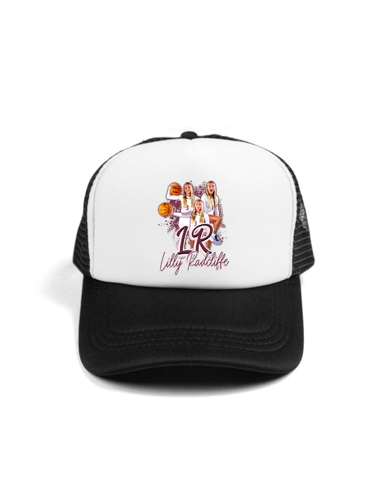 Lilly Radcliffe Initials Trucker Hat