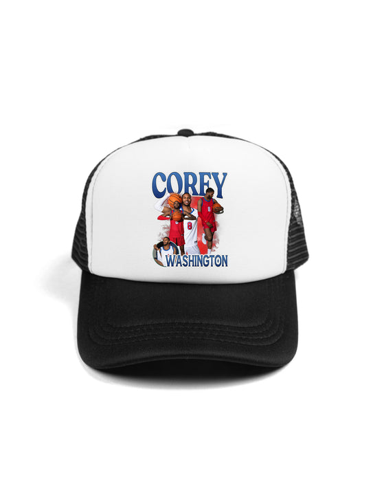 Corey Washington Collage Trucker Hat