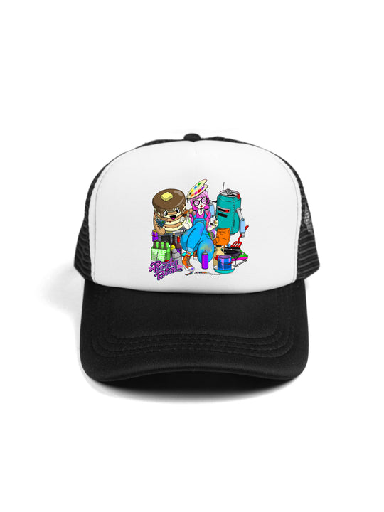 Pancakes and Booze  Trucker Hat