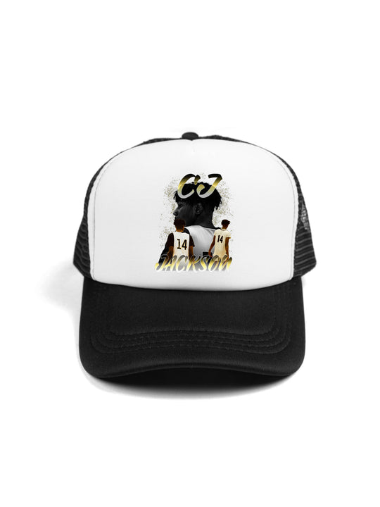 CJ Jackson Collage Trucker Hat