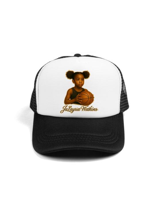 Jalaysia Watkins Basketball Trucker Hat
