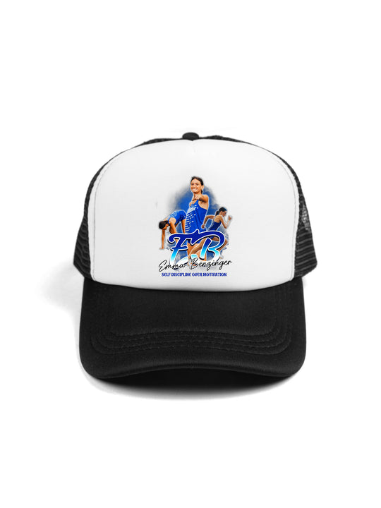 Emma Benzinger Initials Trucker Hat
