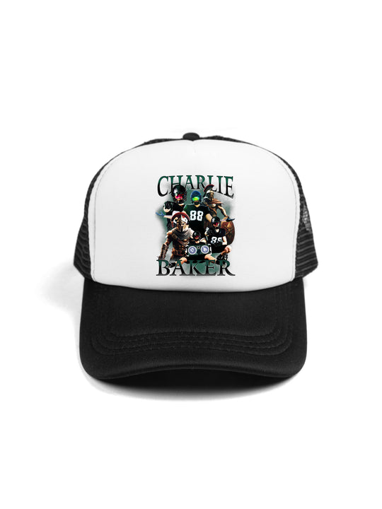 Charlie Baker Collage Trucker Hat