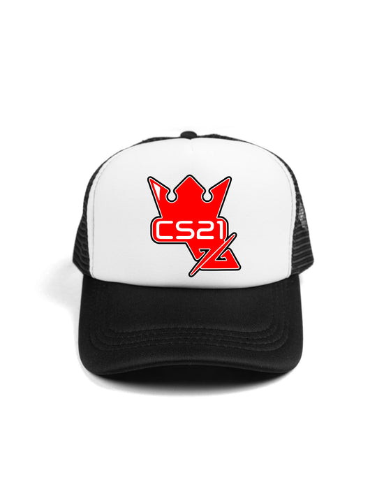 Connor Swider Logo Red Trucker Hat