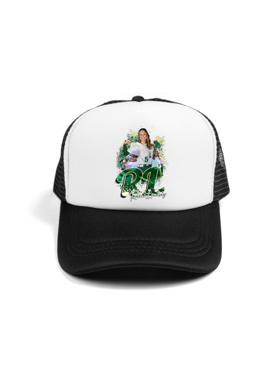 Reece Lindsay Initials Trucker Hat