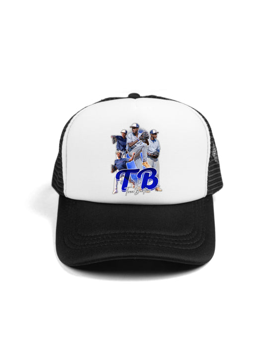 Trae Burton Collage Trucker Hat