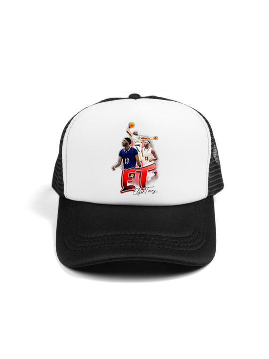 Elijah Terry Initials Trucker Hat