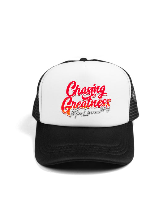 ML0 Chasing Greatness Trucker Hat