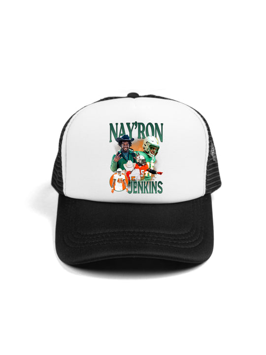 Nayron Jenkins Collage Trucker Hat