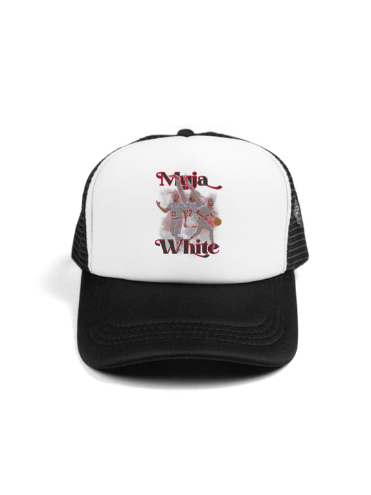 Myja White Trucker Hat