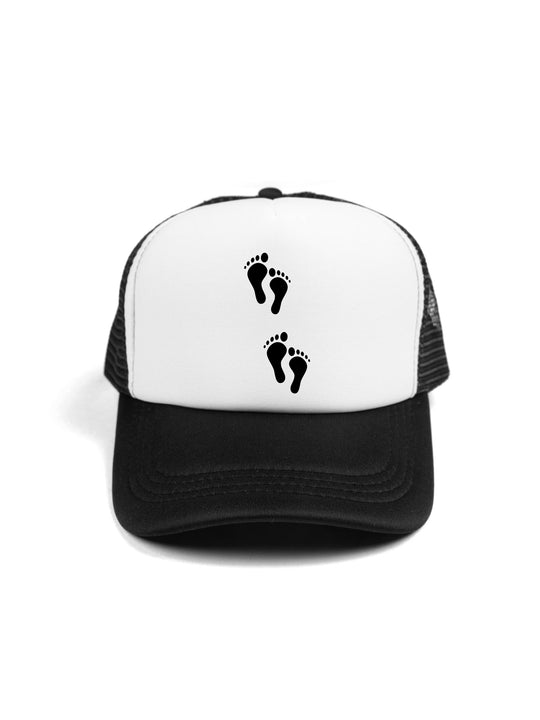 KP Steppers Black Trucker Hat