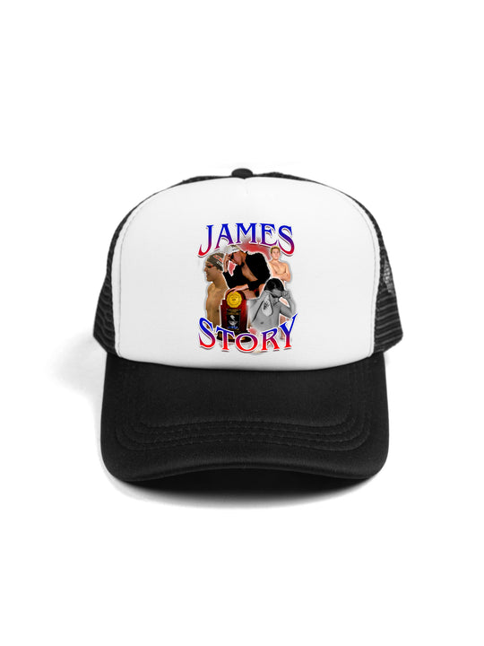 James Story Collage Trucker Hat