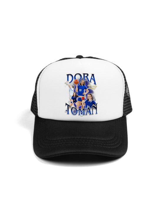 Dora Toman Collage Trucker Hat