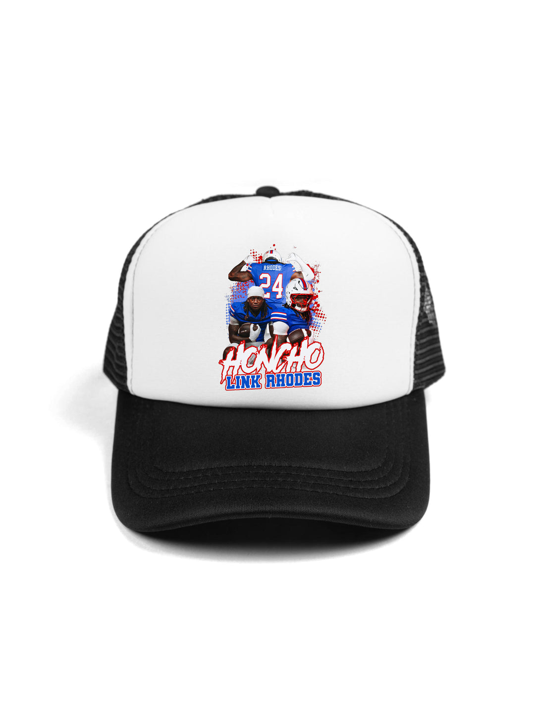 Link Rhodes Collage Trucker Hat