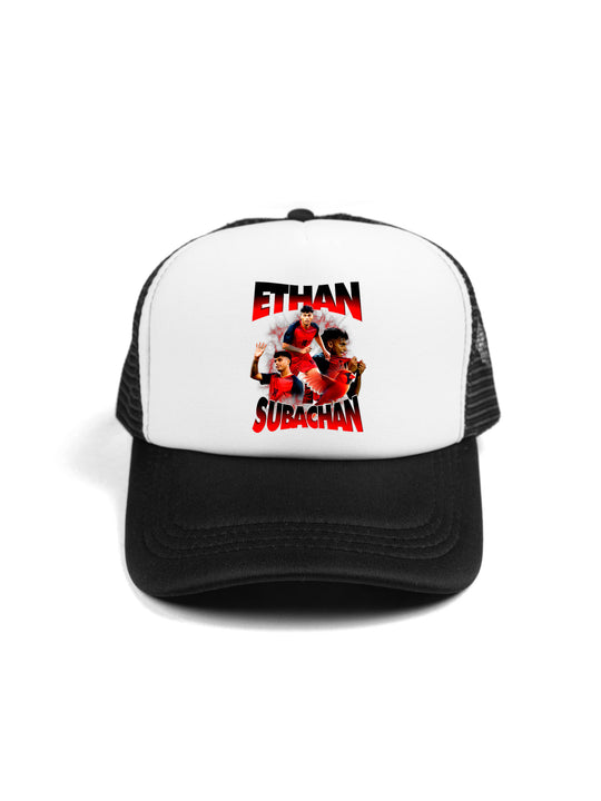 Ethan Subachan Collage Trucker Hat