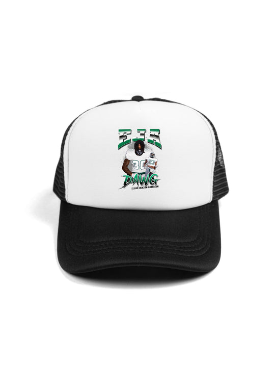 Elijah Jackson Anderson Collage Trucker Hat